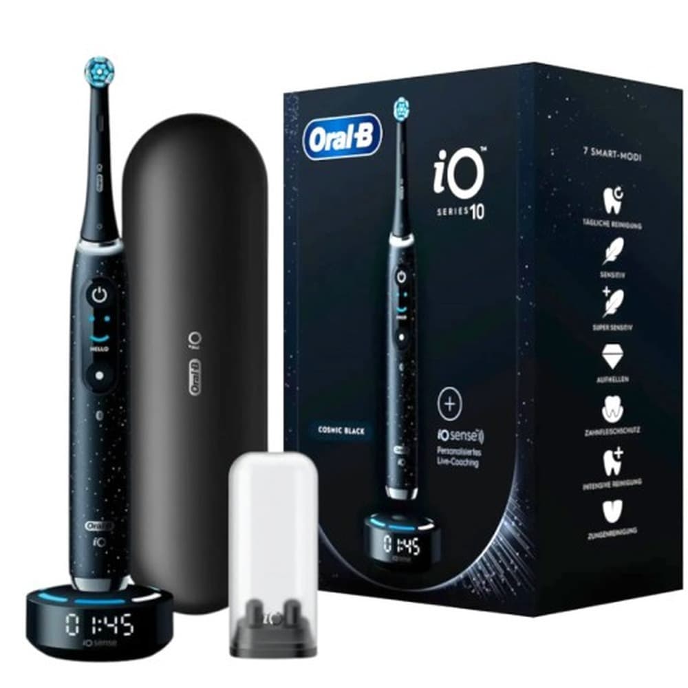 Braun Oral-B iO Series 10 Elektryczna szczoteczka Cosmic Black