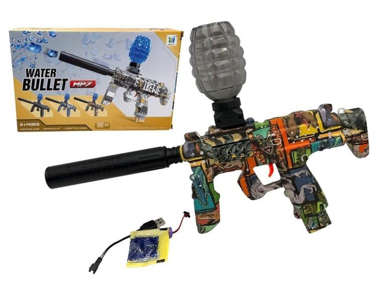 Elektryczny karabin na kulki żelowe 7-8 mm z akumulatorem
