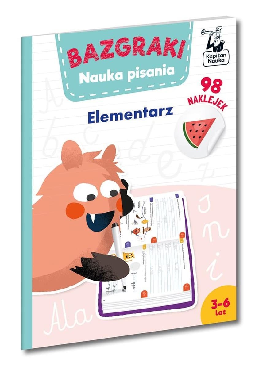Elementarz Ćwiczenia Nauka pisania Bazgraki
