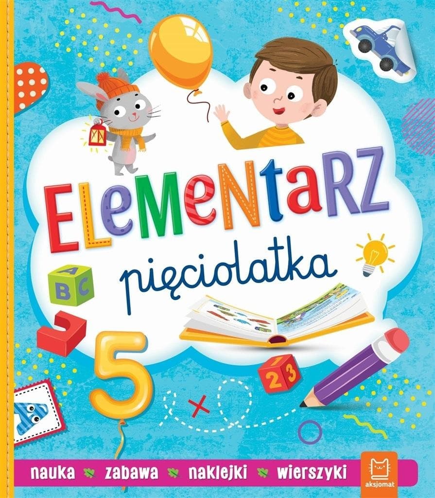 Elementarz Pięciolatka. Książka dla dzieci