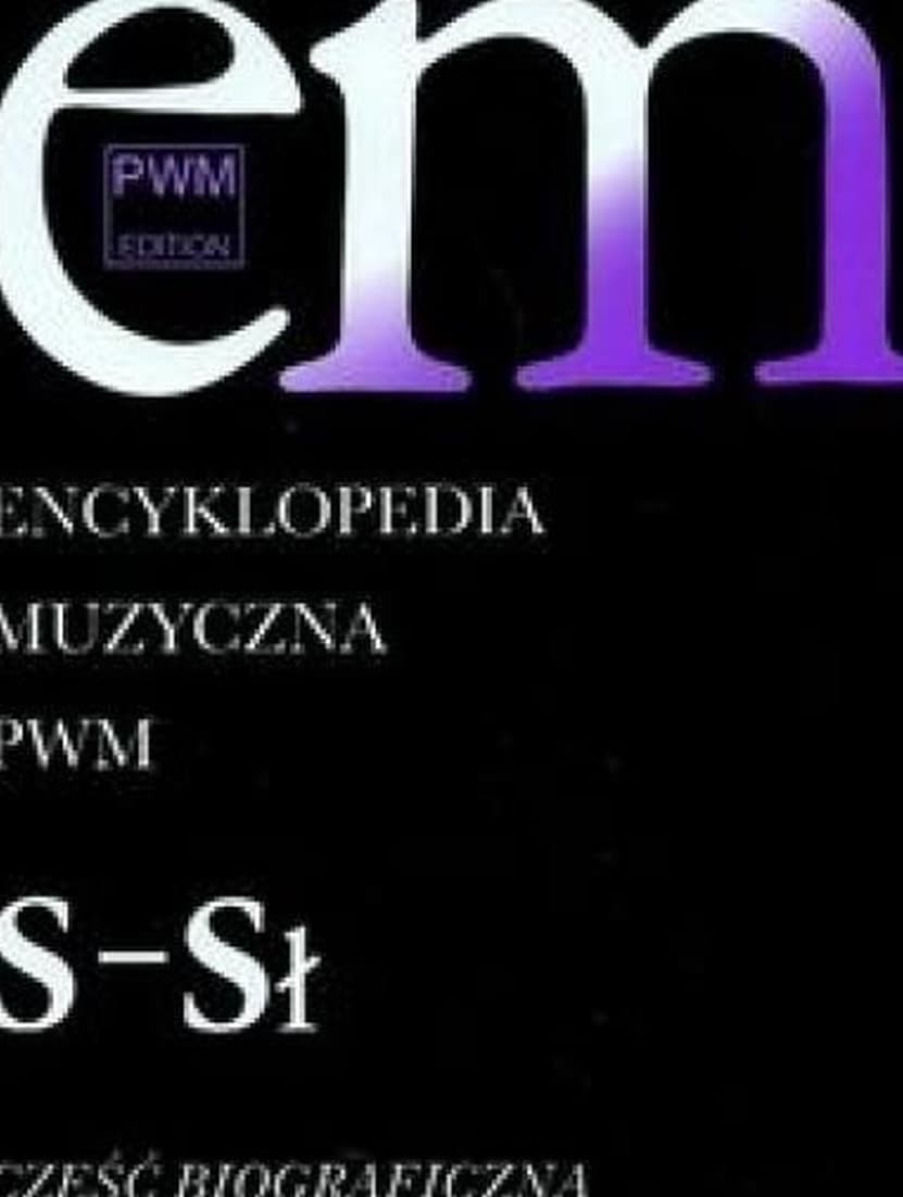 Encyklopedia muzyczna PWM Tom 9 S-Sł twarda oprawa 307 stron