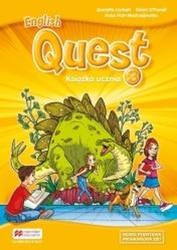English Quest 3 Podręcznik i Zeszyt ćwiczeń Macmillan do języka angielskiego