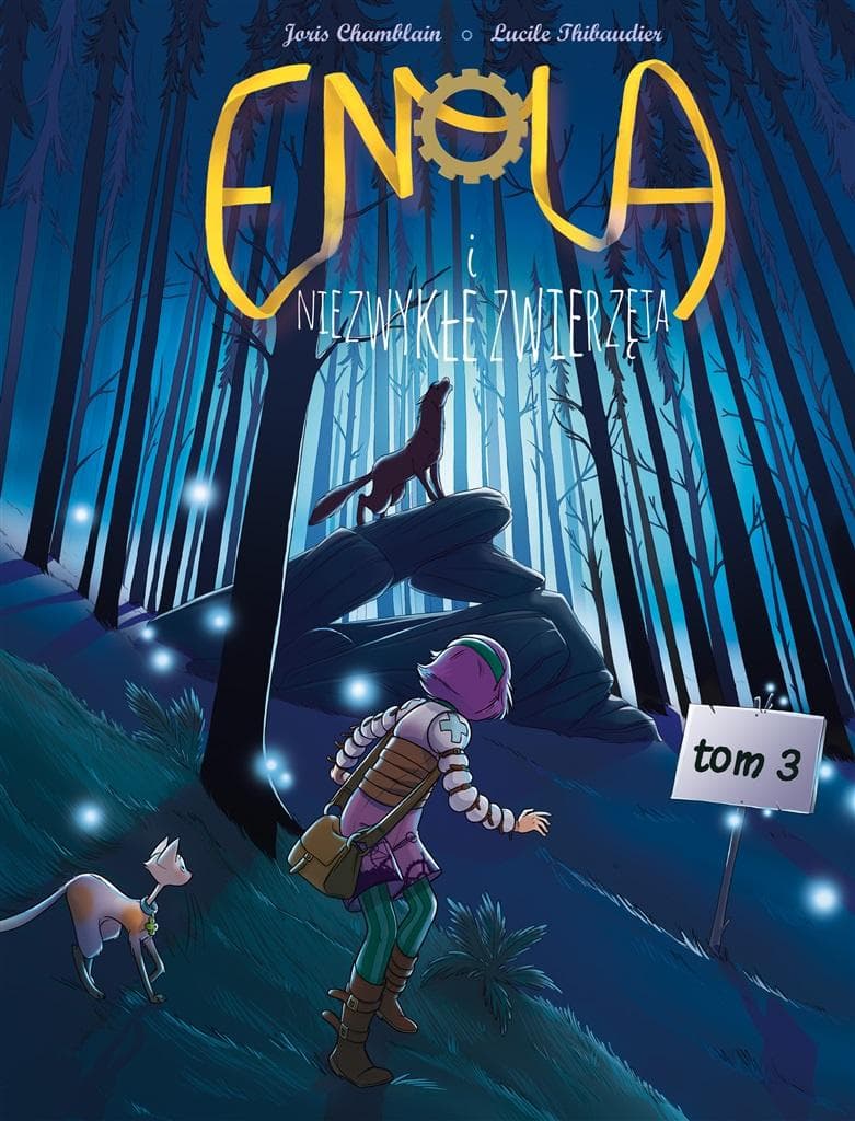 Enola i niezwykłe zwierzęta Tom 3 - album komiksowy