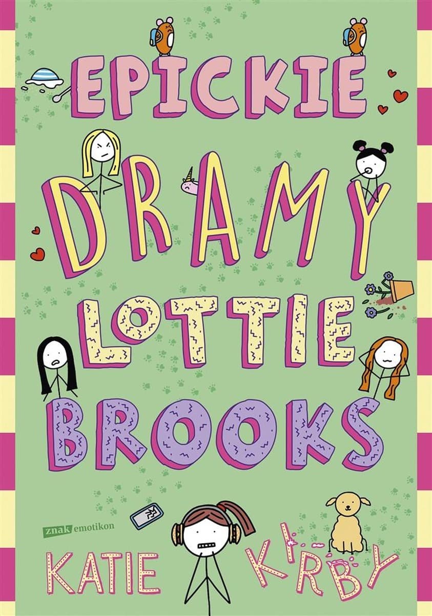 Epickie dramy Lottie Brooks powieść dla młodzieży