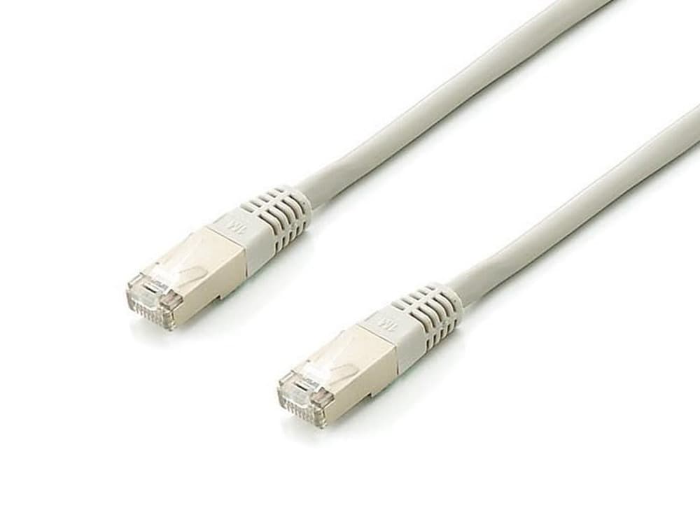 Equip 645603 Kabel sieciowy Cat6a S/FTP (S-STP) Szary 0,25 m
