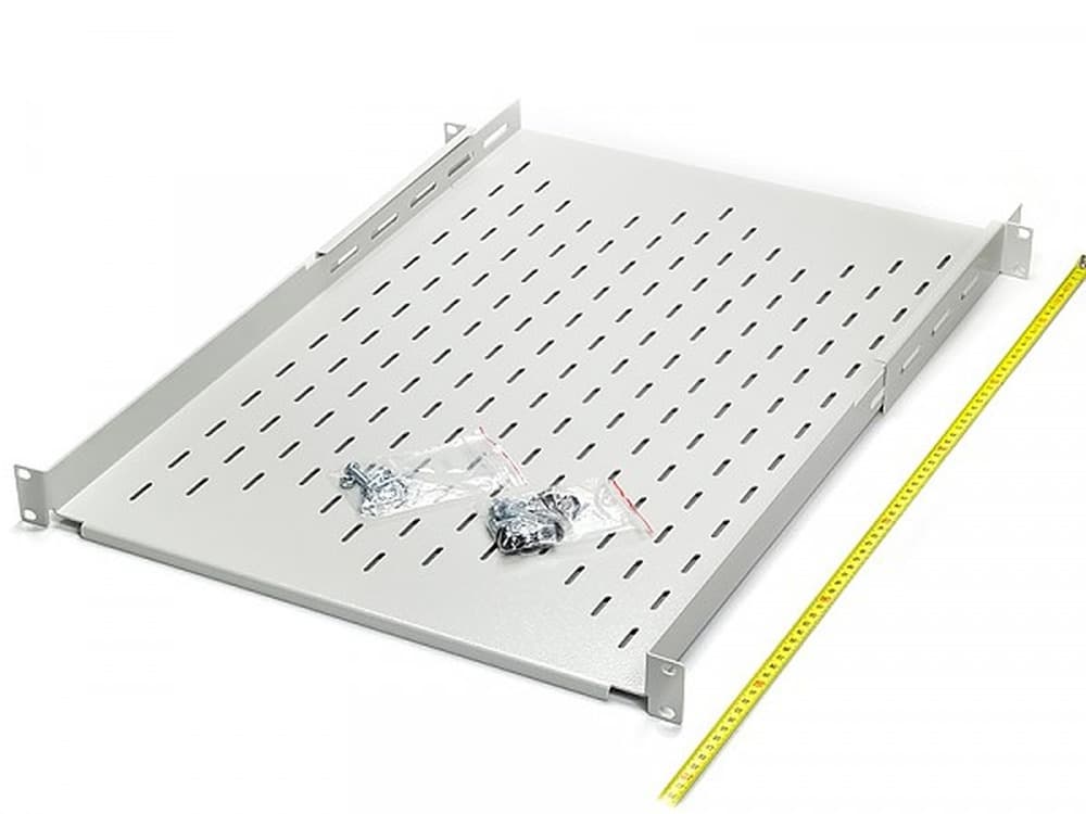 Equip EZVS-19-1-35-G Półka do szafy rack 19", 1U, 100 kg, jasnoszara