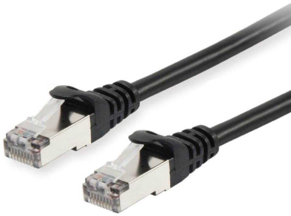 Equip Patchcord Cat6 S/FTP 2xRJ45 50m Czarny LSZH
