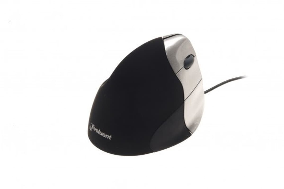 Ergonomiczna mysz BakkerElkhuizen Evoluent3 dla praworęcznych z 5 przyciskami i rozdzielczością 2600 DPI