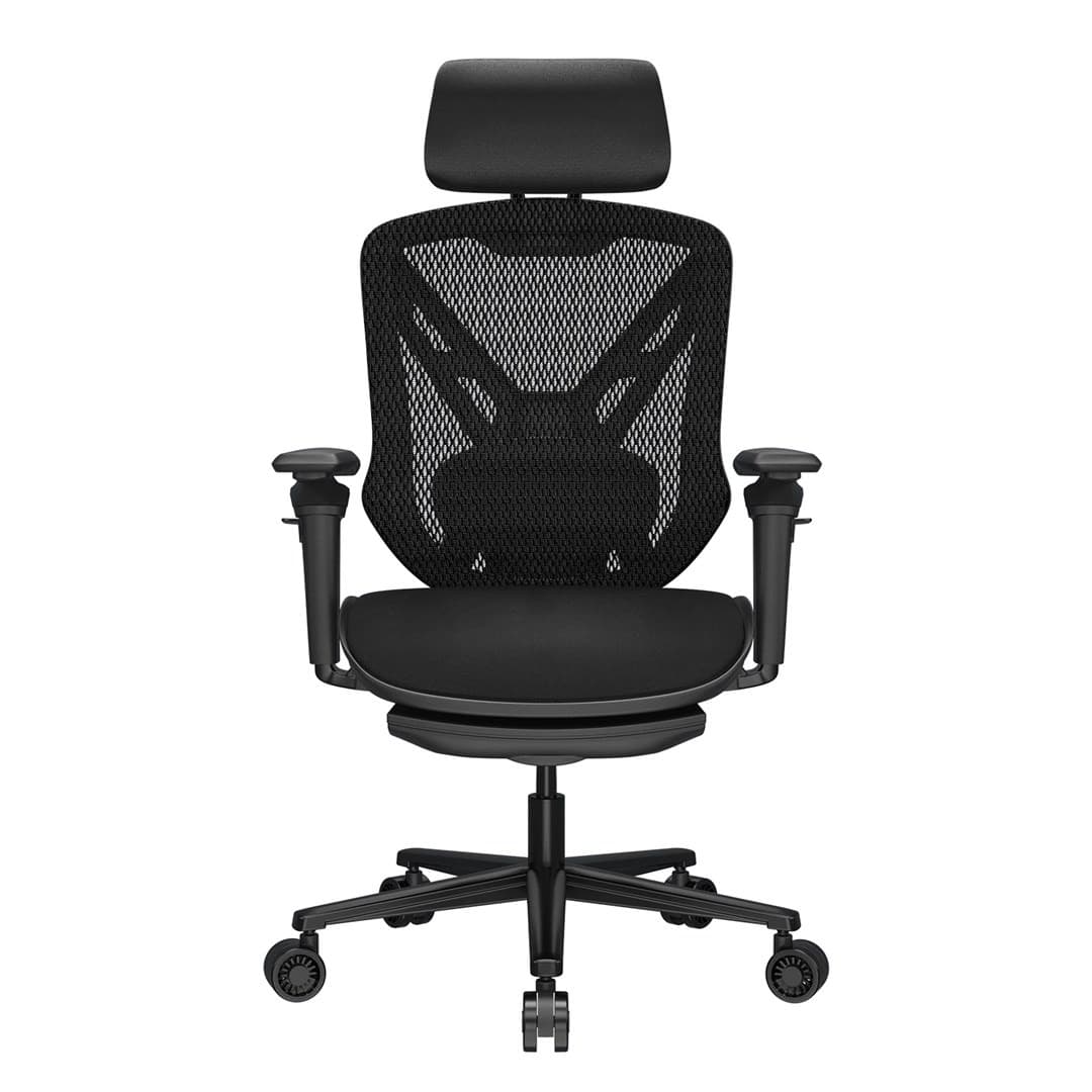 Ergonomiczne krzesło biurowe COUGAR Speeder NEO, czarne, siatkowe