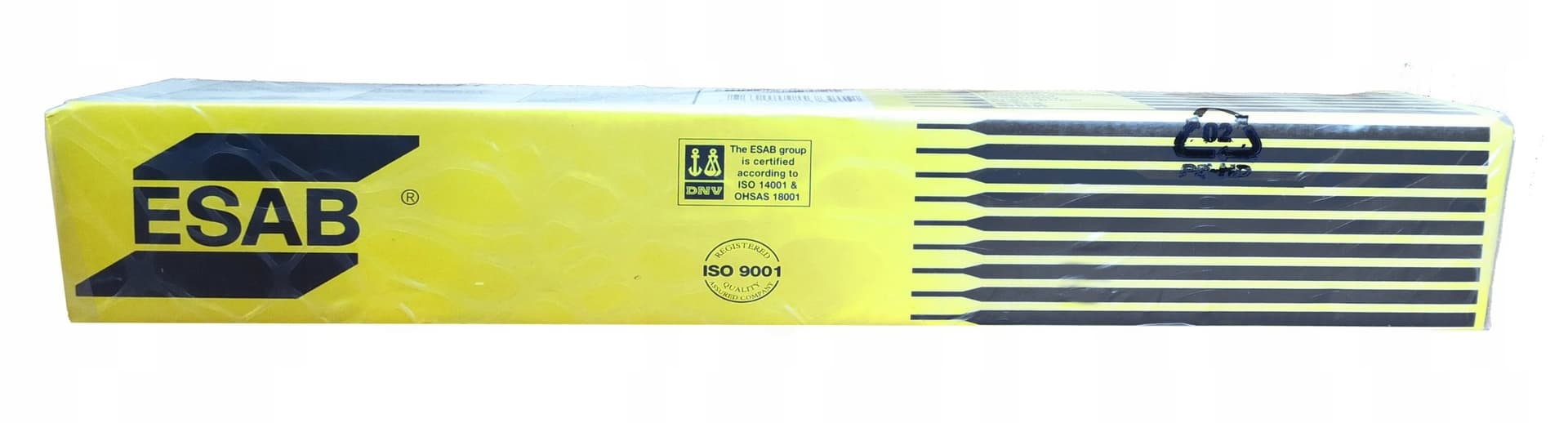 ESAB Elektroda Rutylowa FI 2,5x350mm 5,5kg OK 46.00 (312szt.)