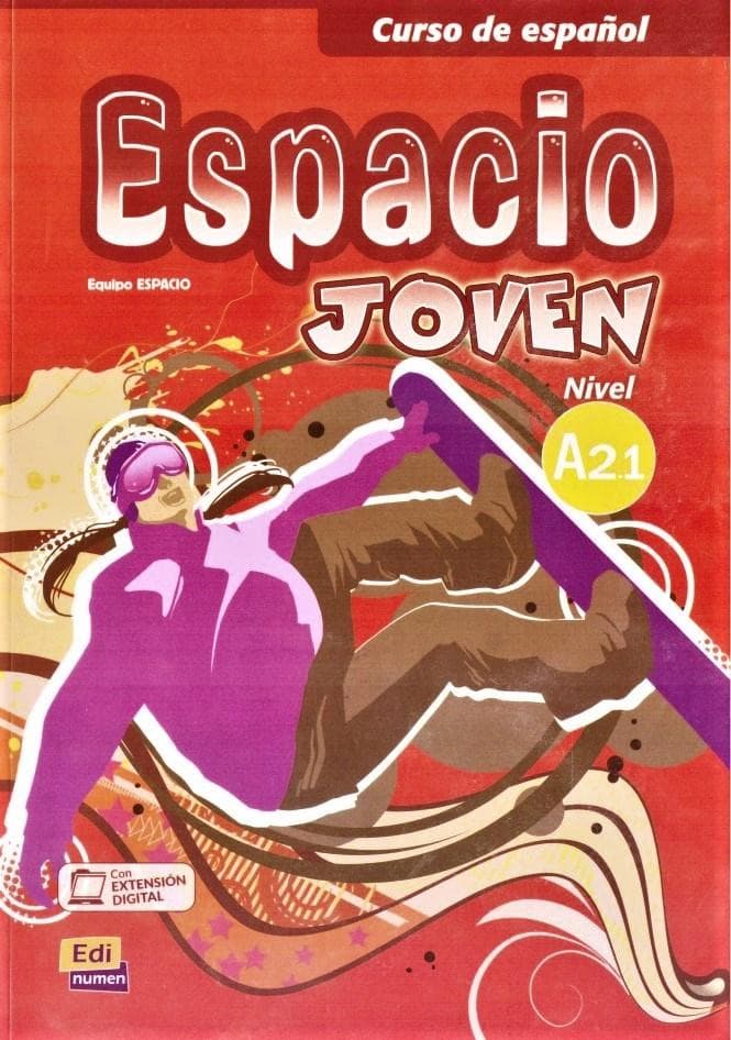 Espacio Joven A2.1 Podręcznik do języka hiszpańskiego dla młodzieży z kodem