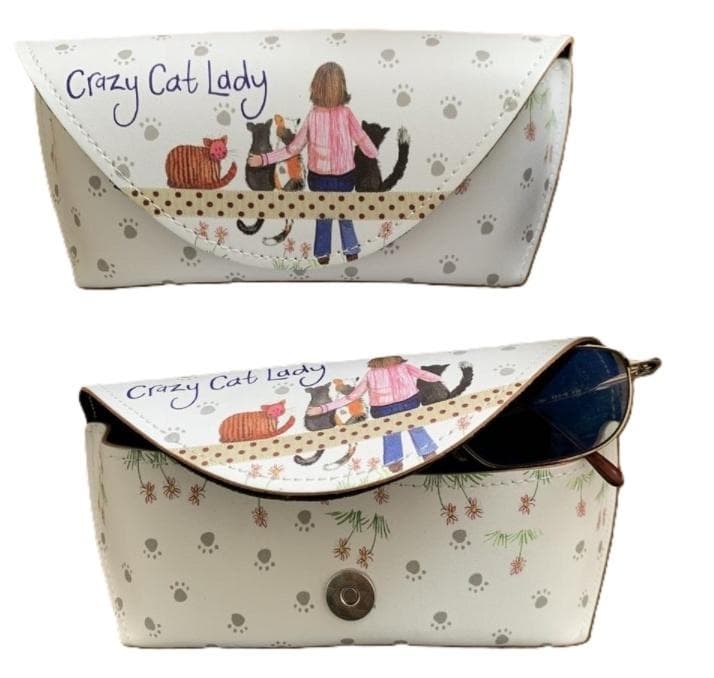 Etui na okulary Crazy Cat Lady Kociara