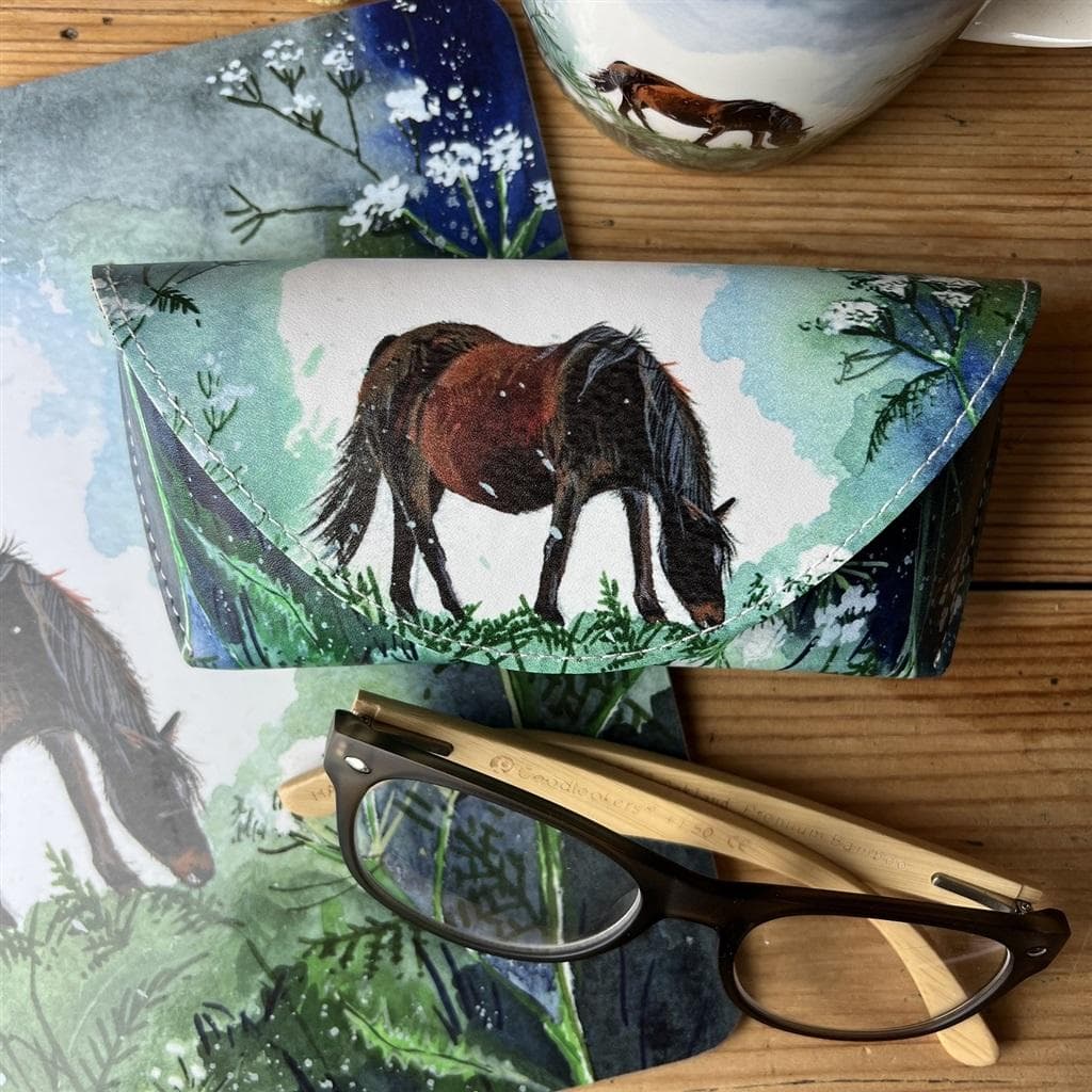 Etui na okulary GL20 z motywem konia