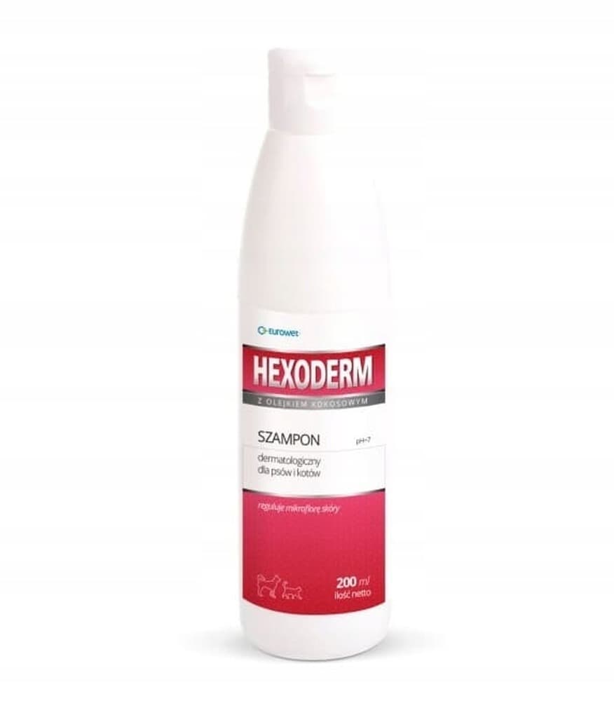 Eurowet Hexoderm Pielęgnacja Skóry Psa i Kota 200ml