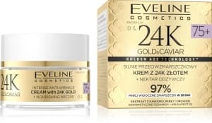 Eveline 24K Gold & Caviar Krem do Twarzy 75+ 50 ml