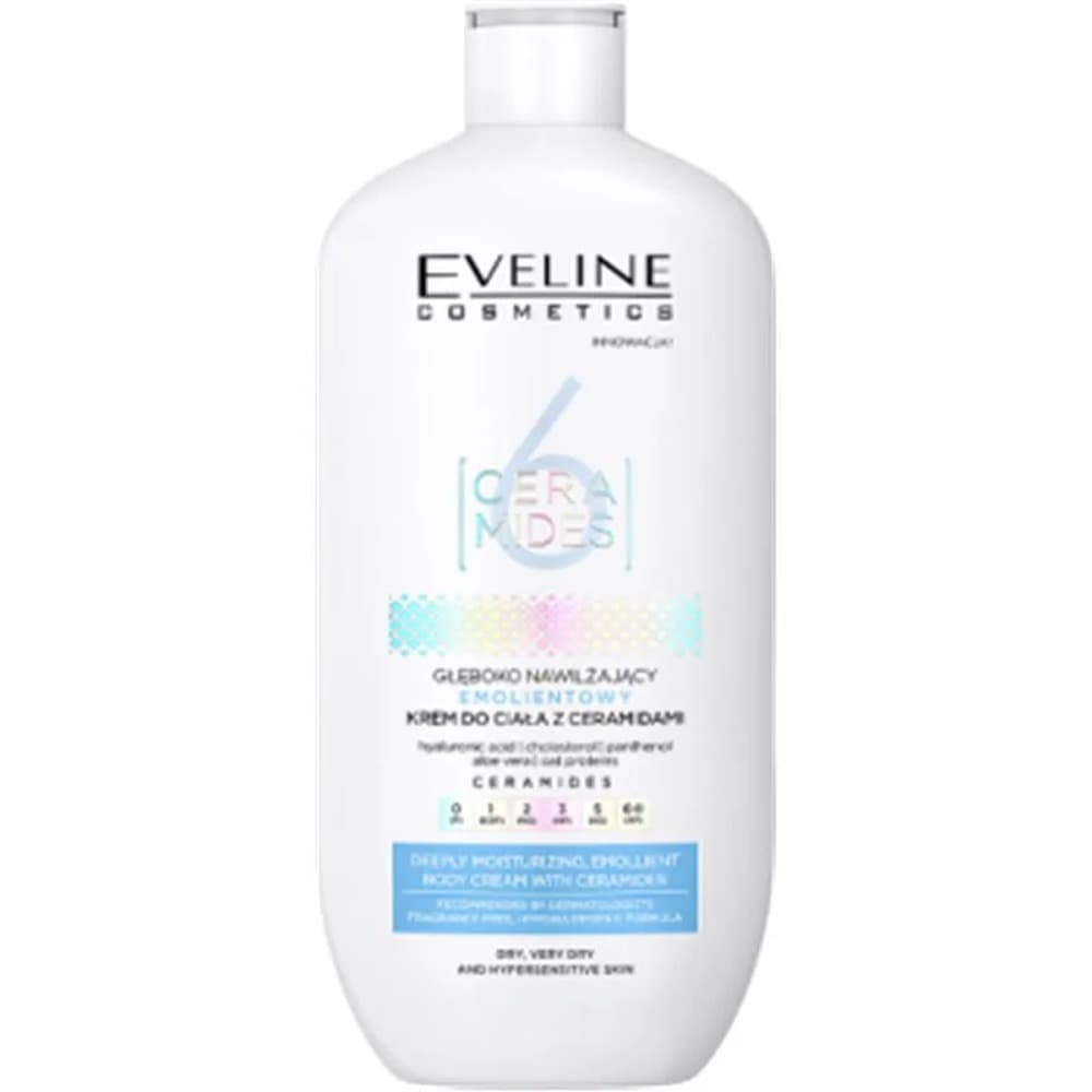 Eveline 6 Ceramidy Krem Odżywczo-Nawilżający do Twarzy 350 ml