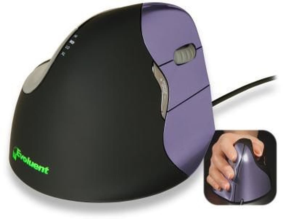 Evoluent Vertical Mouse4 Small Right - Ergonomiczna mysz pionowa dla prawo ręcznych