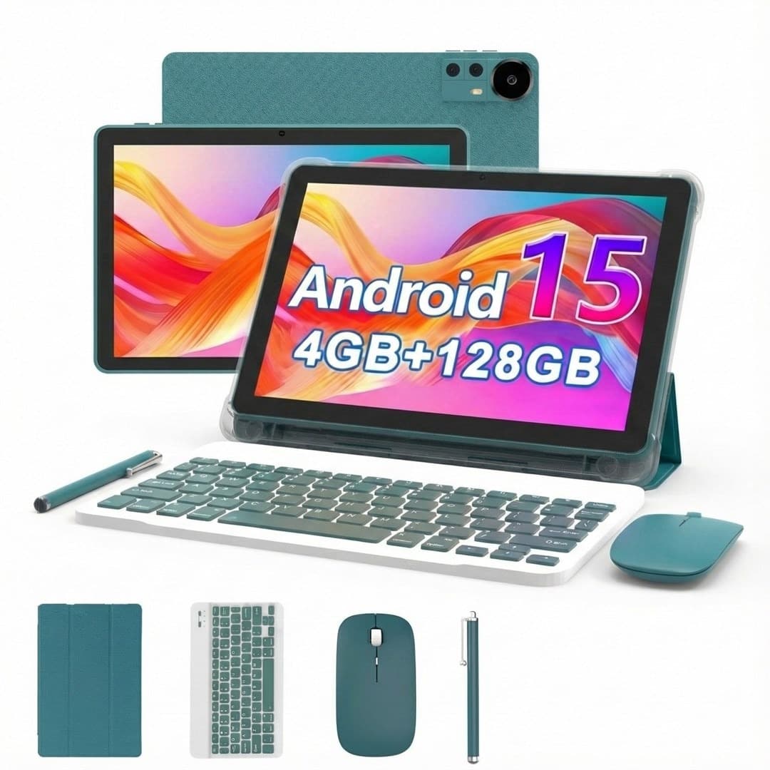 Extralink Tablet CP31 4GB RAM 128GB Niebieski z akcesoriami