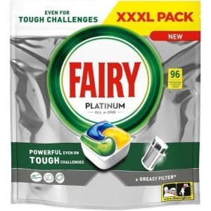 Fairy Platinum All in One Kapsułki do zmywarki Lemon 96 szt.