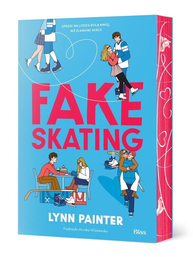 Fake skating - Lynn Painter książka młodzieżowa 480 stron