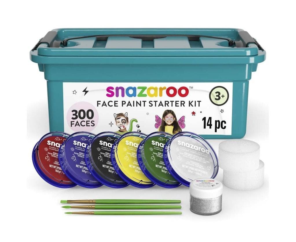 Snazaroo Mini Zestaw Farb do Twarzy 14 elementów