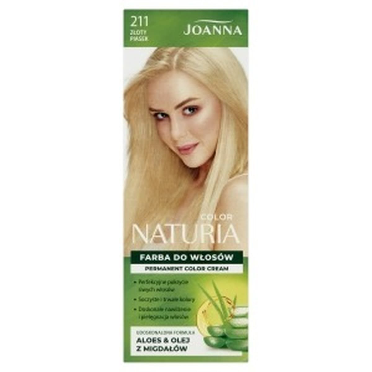 Farba do włosów Joanna Naturia Color 211 Złoty Piasek