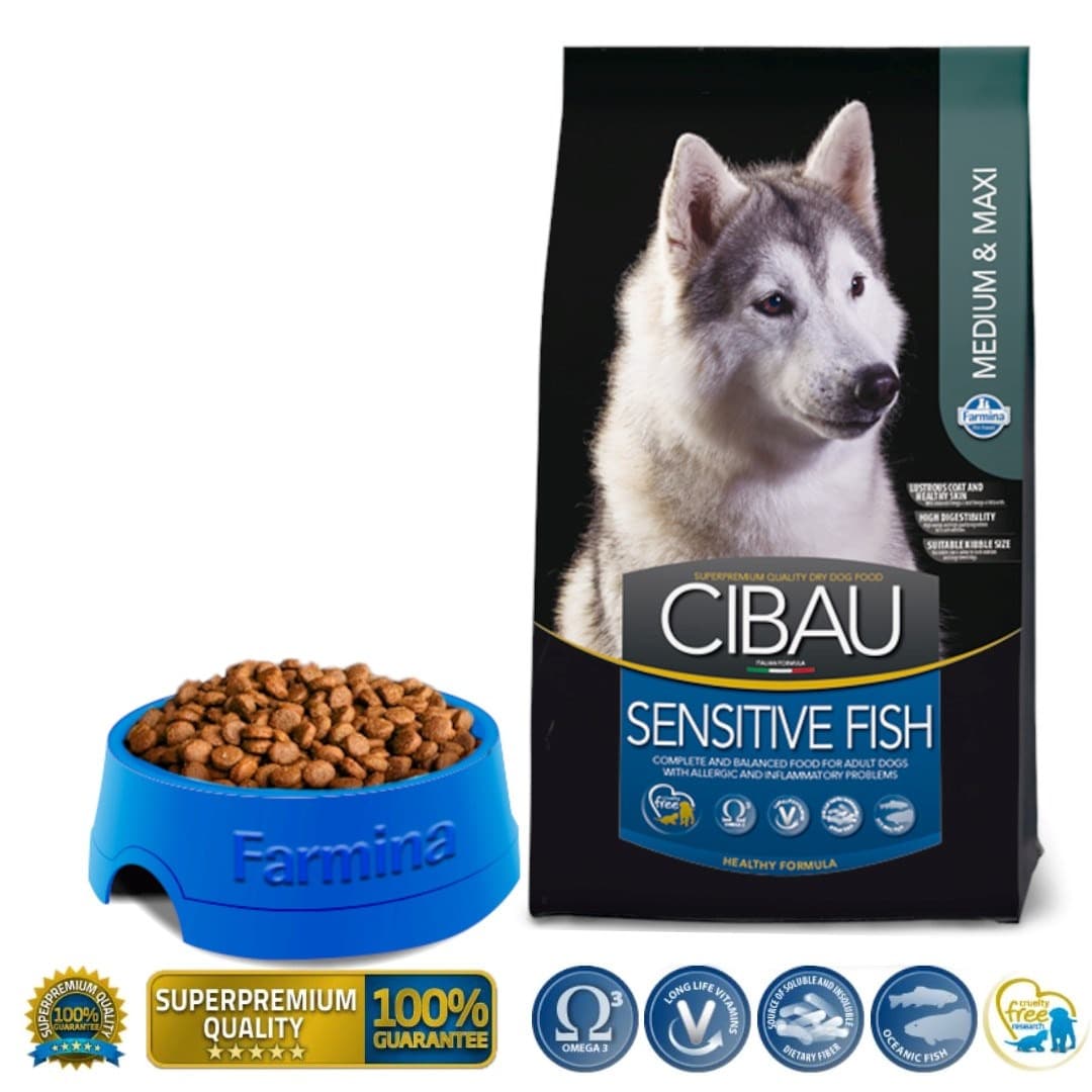 Farmina Cibau Sensitive karma dla psa Fish - Medium & Maxi - 12 kg