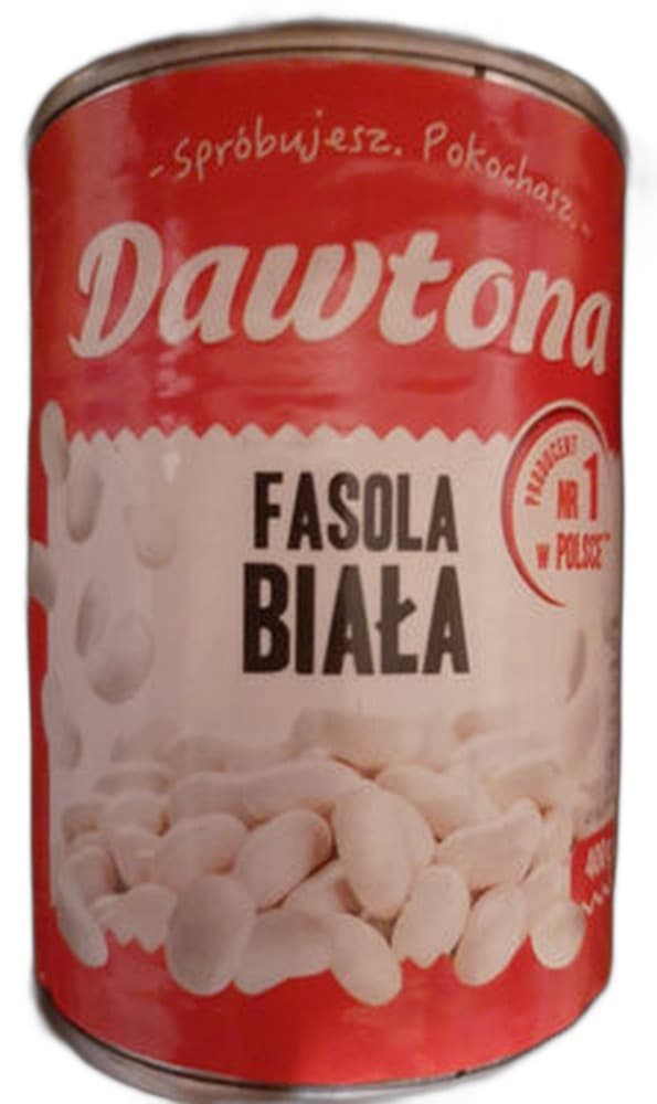 Fasola biała konserwowa 400g Dawtona