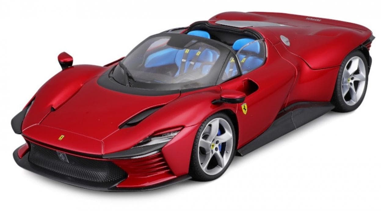 Ferrari Daytona SP3 Czerwony Model 1:18 Bburago Metal