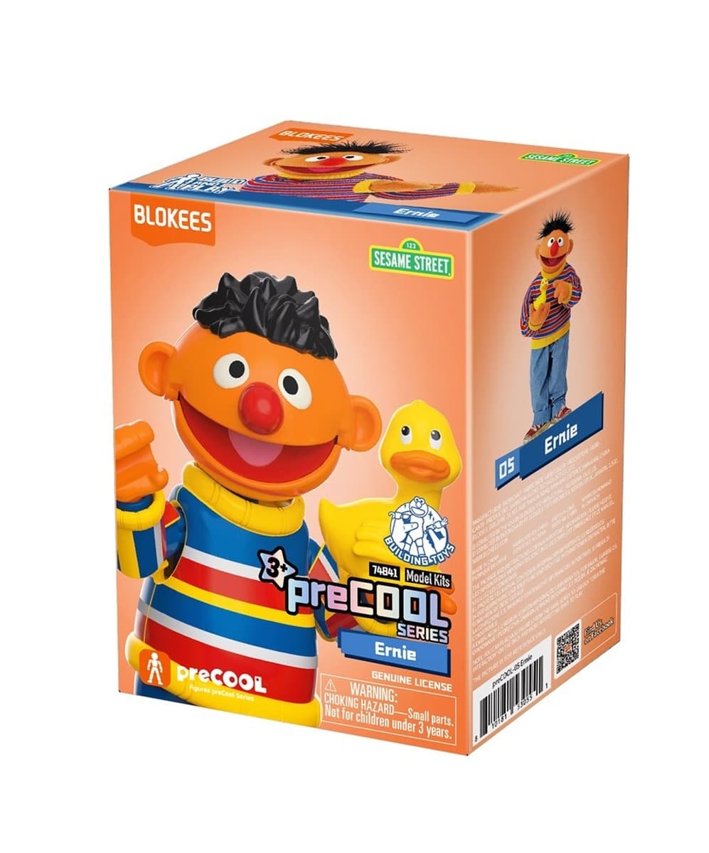 Figurka Ernie z Ulicy Sezamkowej BLOKEES SESAME STREET FIGURES preCOOL S1