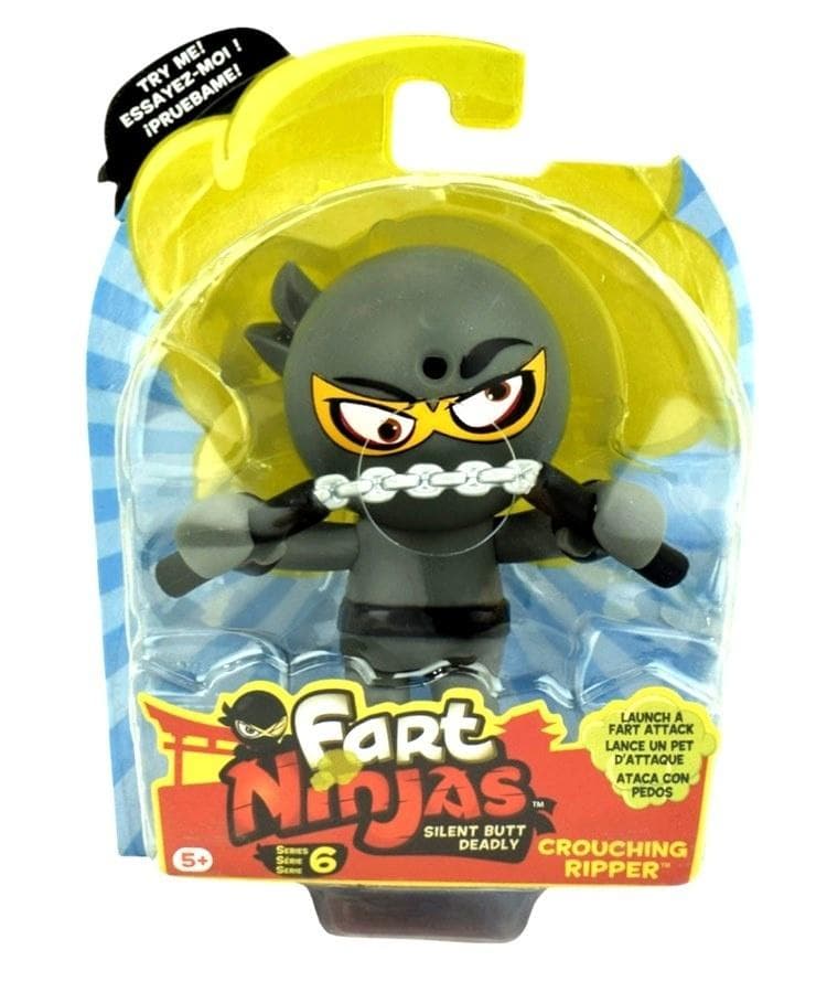 Figurka Fart Ninjas seria 6 Crouching Ripper z dźwiękiem