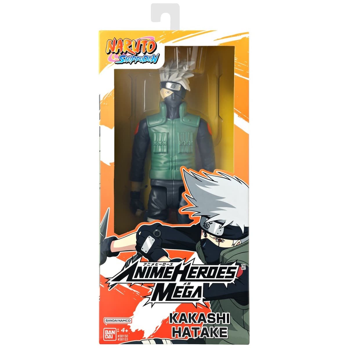 Figurka kolekcjonerska Anime Heroes Mega Naruto - Hatake Kakashi