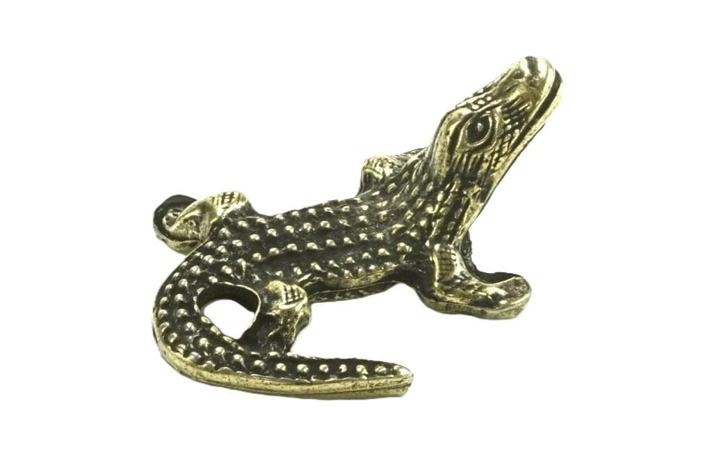 Figurka metalowa Krokodyl 4 cm dekoracyjna ABINO