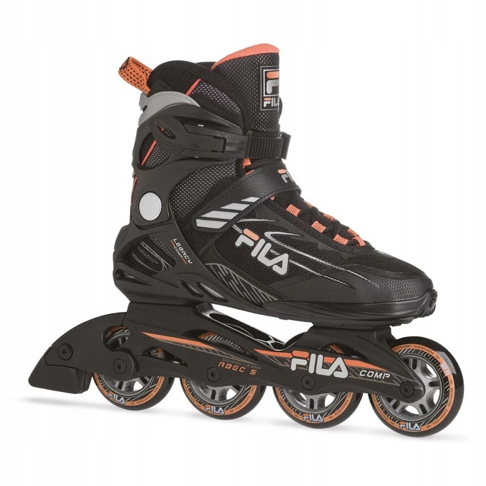 FILA SKATES Rolki WIZY black/salmon M (rozmiar 32-35)