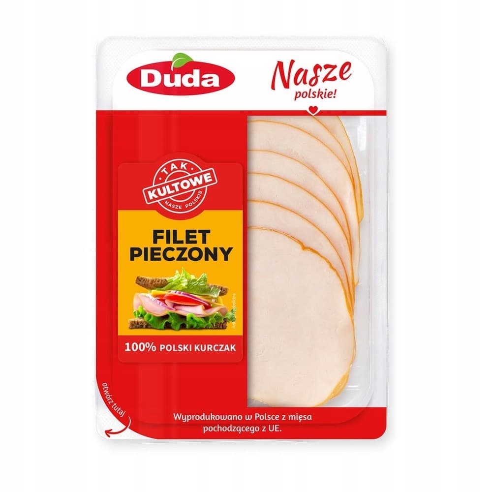 Filet pieczony 100 g Duda