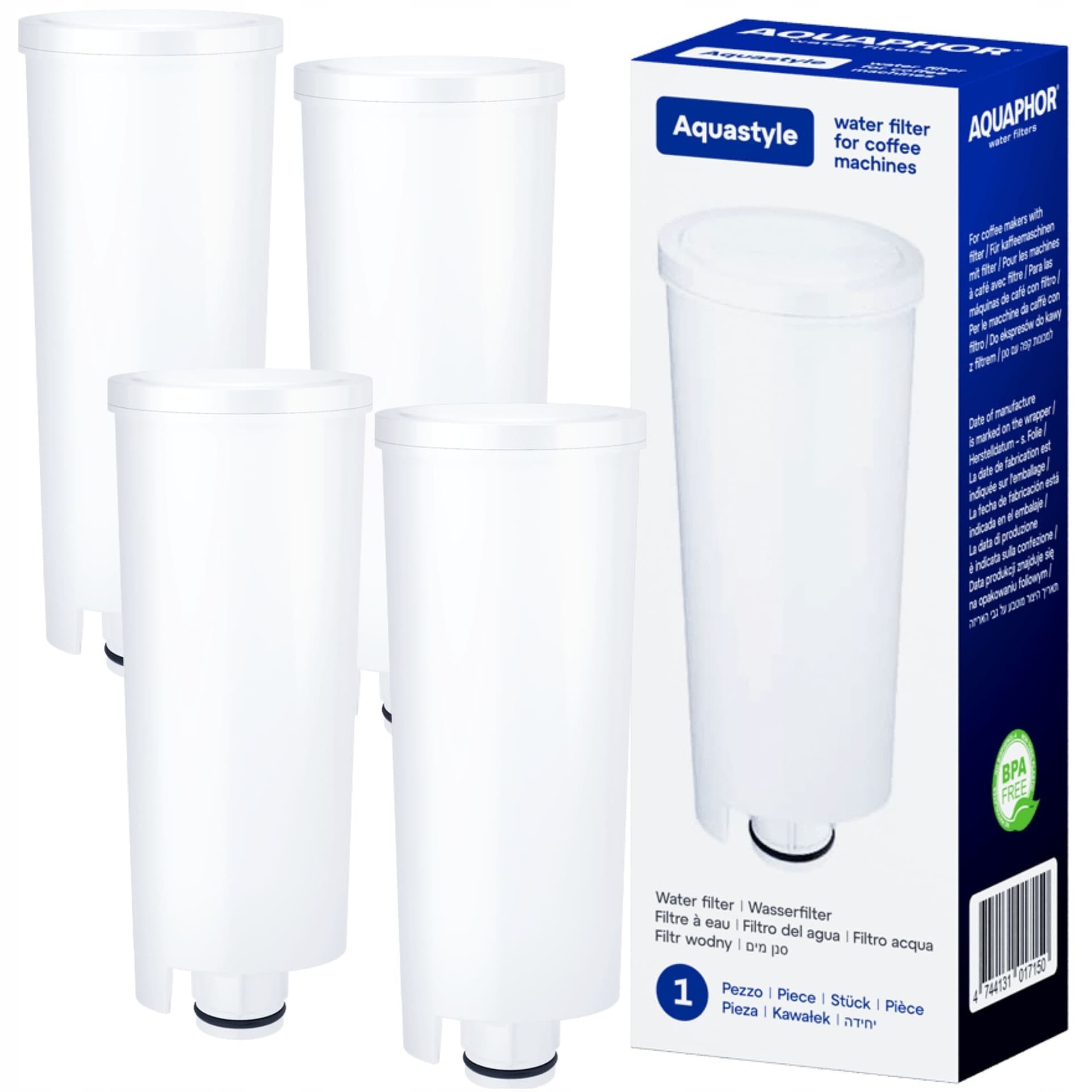 Filtr Aquaphor Aquastyle do ekspresów De'Longhi 3 szt.