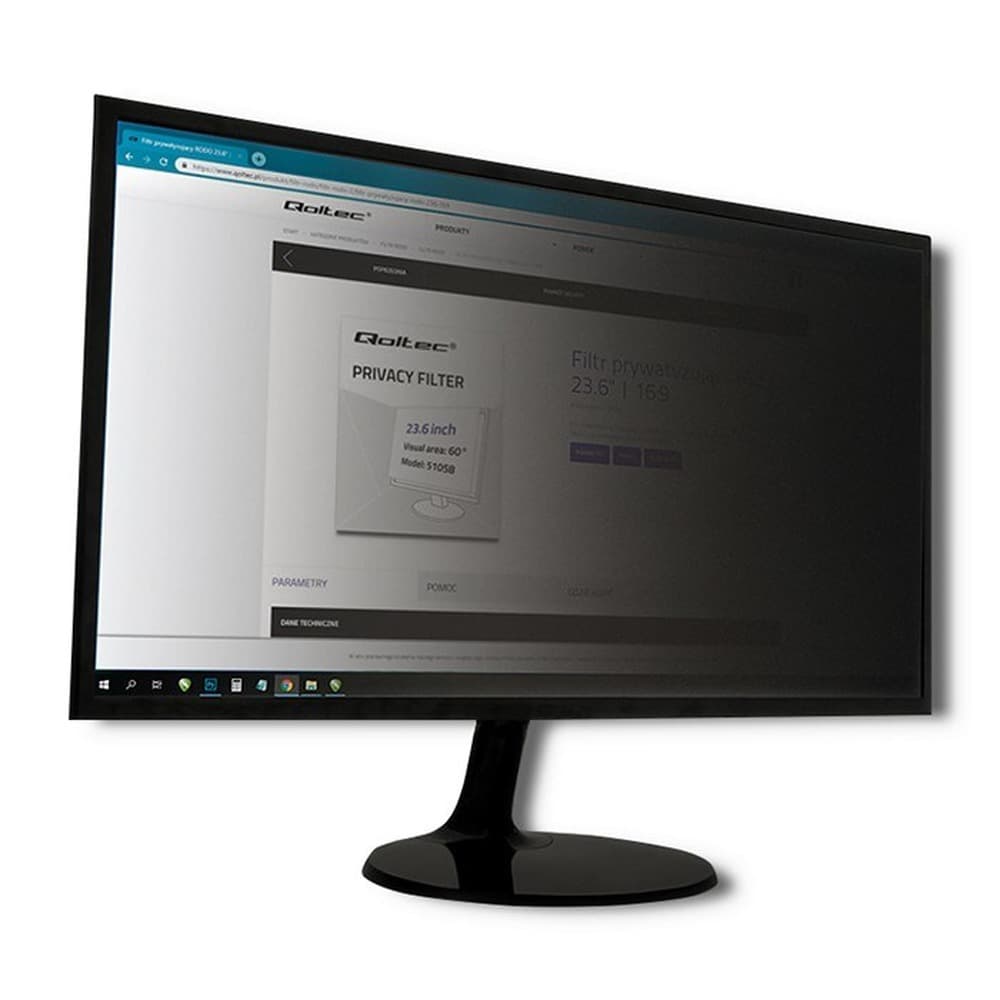 Qoltec Filtr Prywatyzujący do Monitora 51059