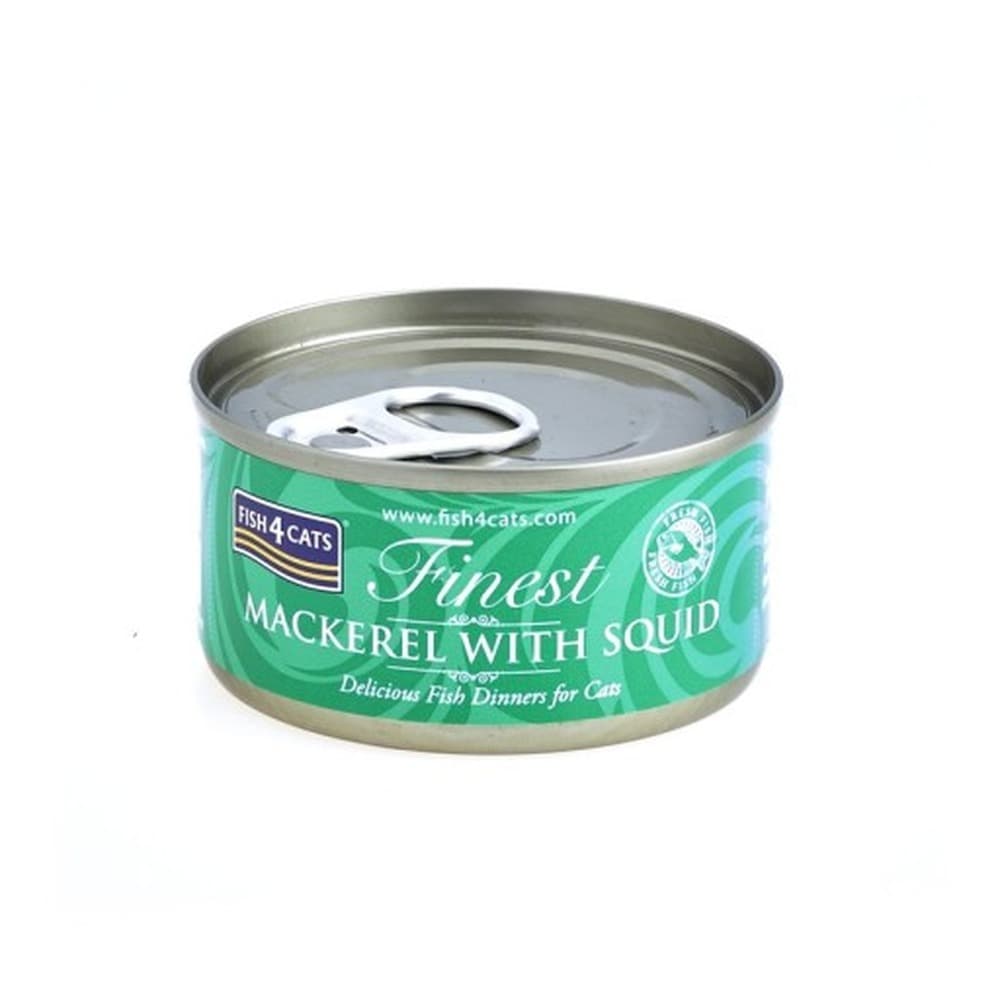 Fish4Cats Finest Makrela z Kałamarnicami 70 g