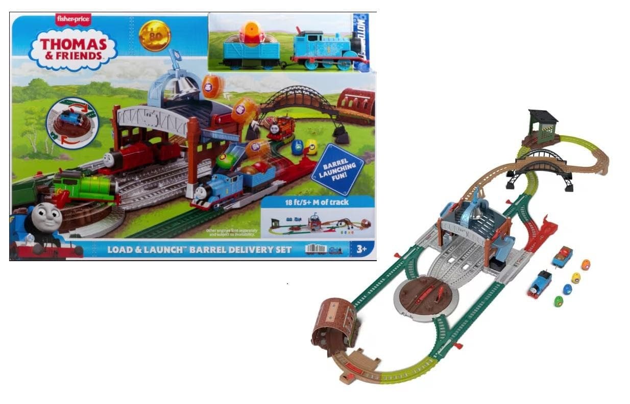 Fisher-Price Zestaw do Zabawy w Dostawę Beczek Tomek i Przyjaciele