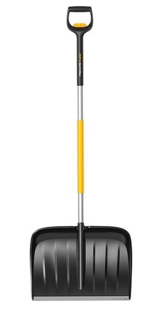 Fiskars 1057189 Łopata do śniegu Metalowa Czarno-Pomarańczowa