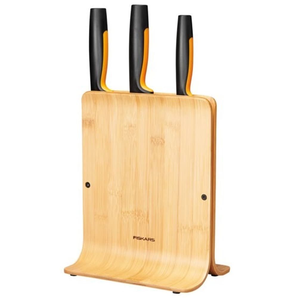 Fiskars Functional Form blok do noży z otworami 4 sztuki