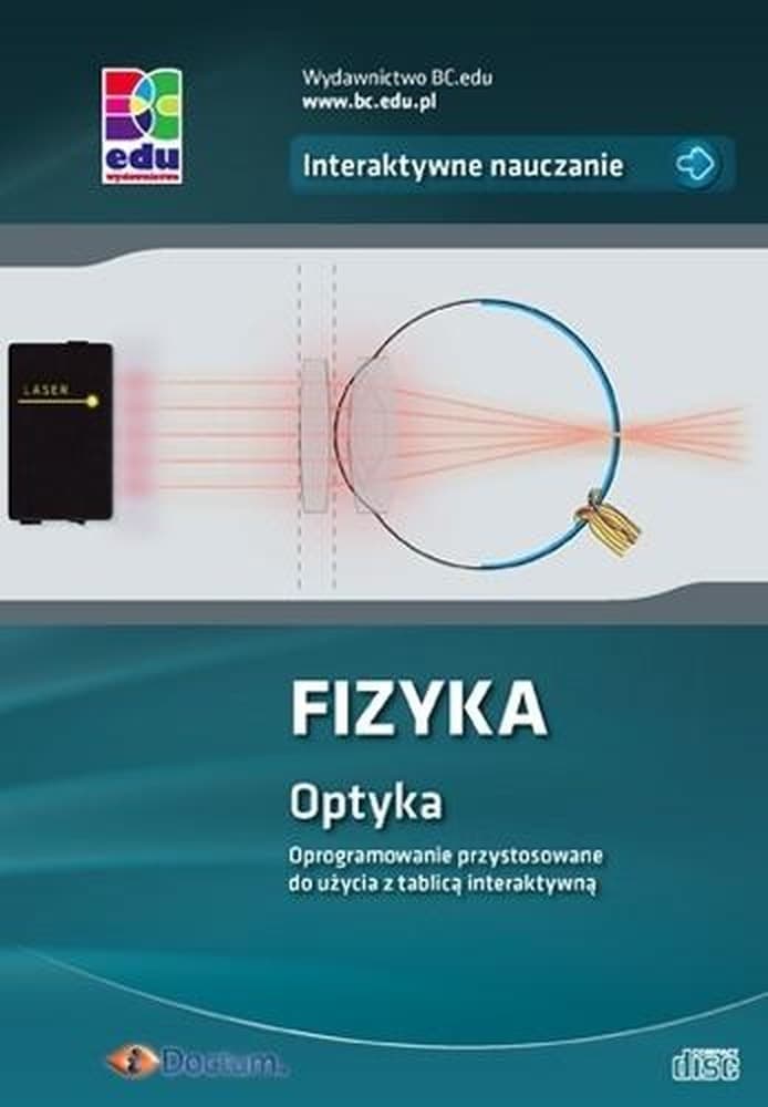 Fizyka Optyka program edukacyjny na CD