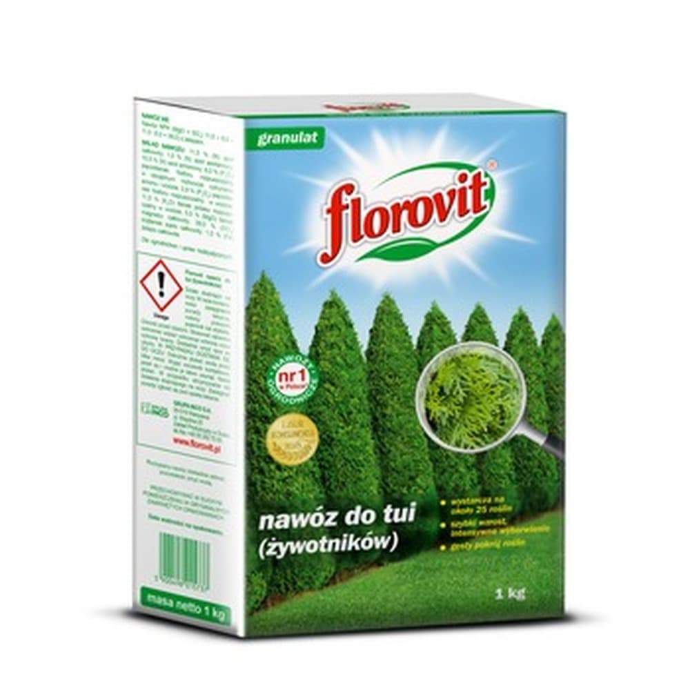 Florovit nawóz granulowany do tui 1 kg