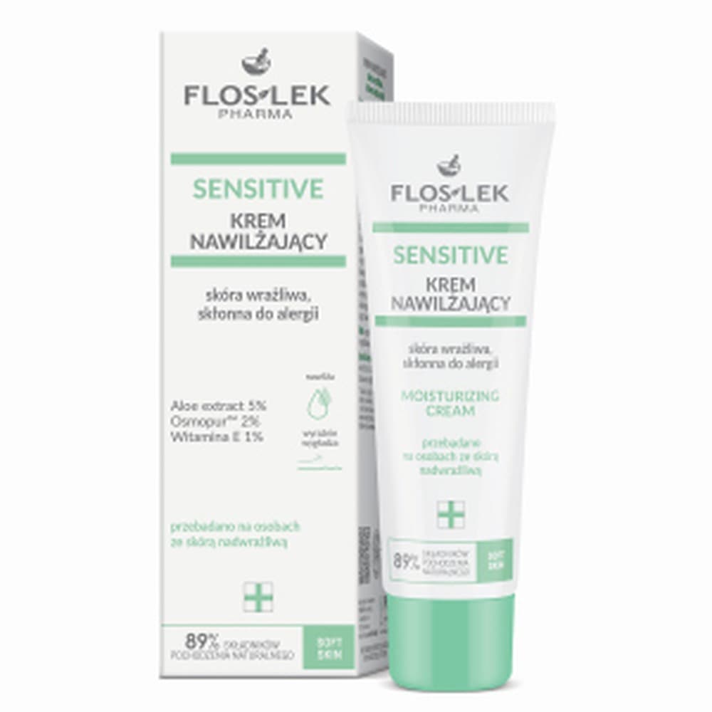 Flos-Lek Sensi Krem nawilżający do twarzy 50 ml