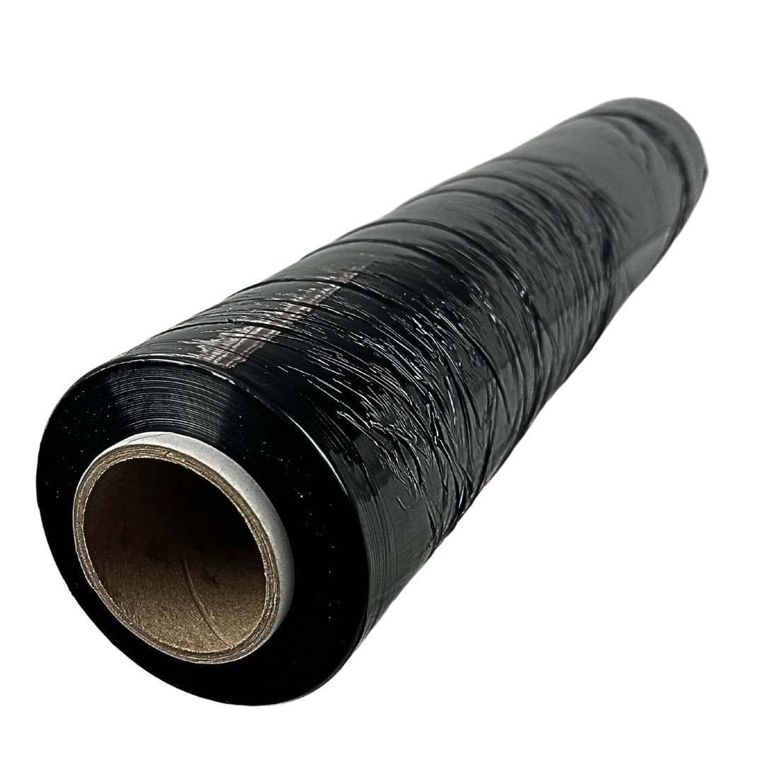 Folia Stretch Czarna 23 mikrony 3 kg