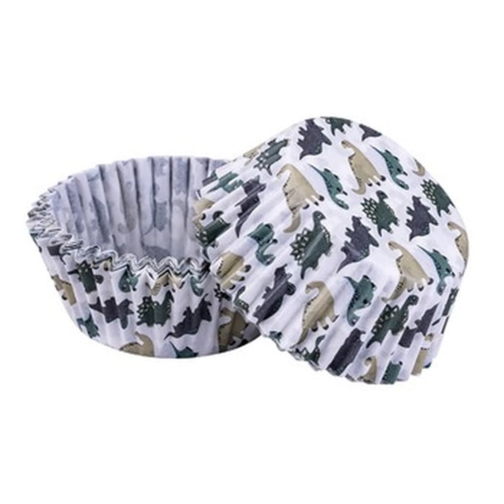 Foremki do muffinek papierowe 50 szt. Dinozaury