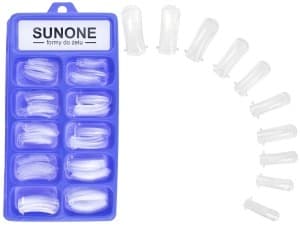 Formy do żelu Sunone - 100 sztuk, rozmiar A