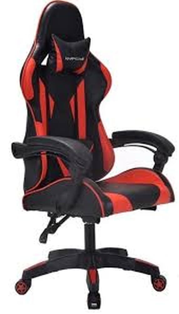 Fotel gamingowy HappyGame model 7911, czerwony