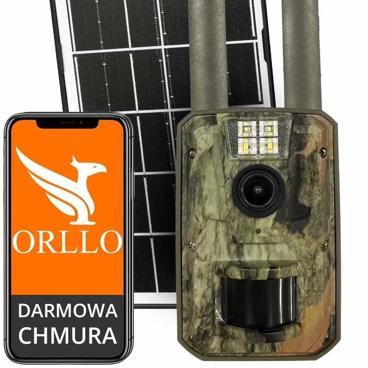 Fotopułapka Orllo Huntercam 5 GSM z łącznością komórkową