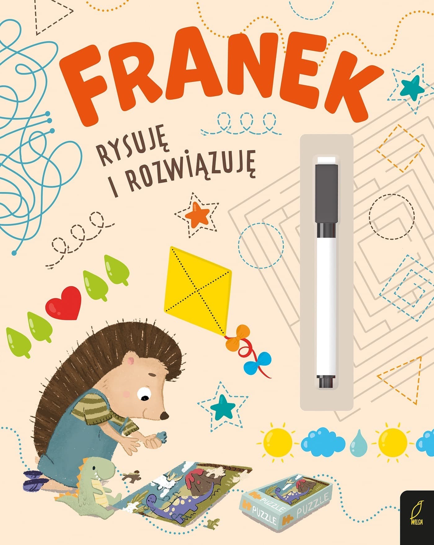 Franek rysuję i liczę. Jeżyk Franek